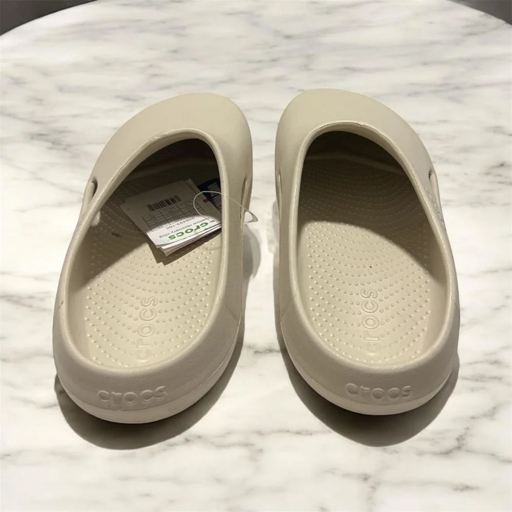 Crocs Cream Slip-On Clogs men’s size 12 new tags. - Picture 3 of 5